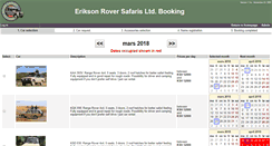 Desktop Screenshot of booking.roversafari.com
